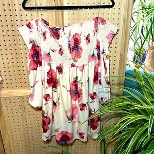 Peach Love California off-the-shoulder sundress